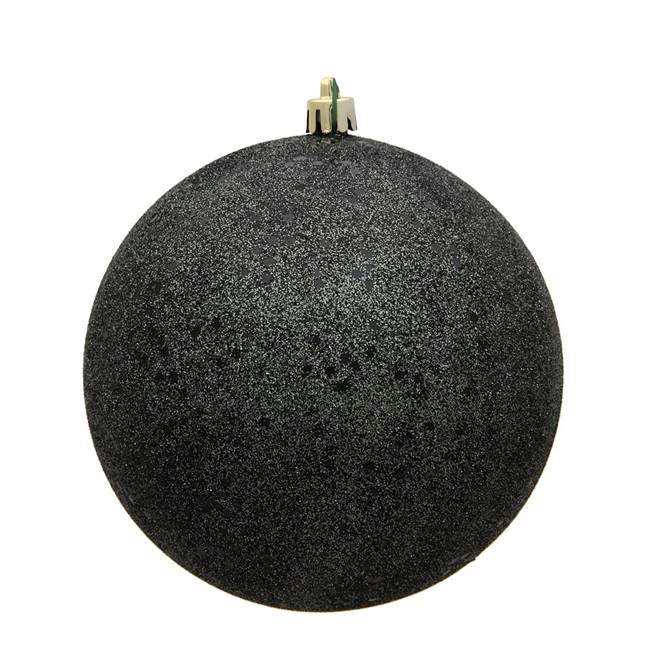 4" Gunmetal Sequin Ball Drilled 6/Bag