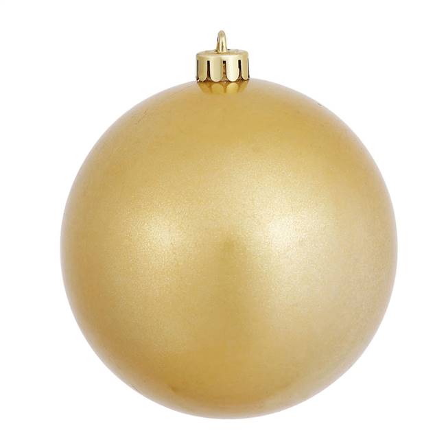 4.75" Gold Candy Ball UV Drilled 4/Bag