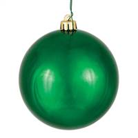 4.75" Emerald Shiny Ball UV Shatterproof