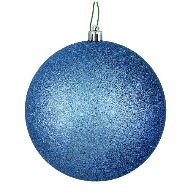 4.75" Periwinkle Sequin Ball Drill 4/Bag