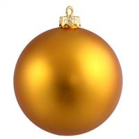 4.75" Antique Gold Matte Ball UV Shatter