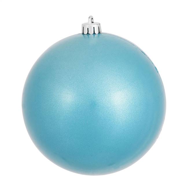 10" Turquoise Pearl Finish Ball 1/Bag