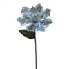 29" Silver Velvet Magnolia 9" Flower