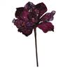29" Mauve Velvet Magnolia 9" Flower