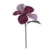 21" Mauve Velvet Hibiscus 6" Flower