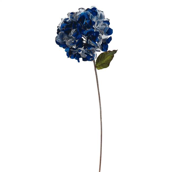 29" Blue Velvet Hydrangea 7" Flower