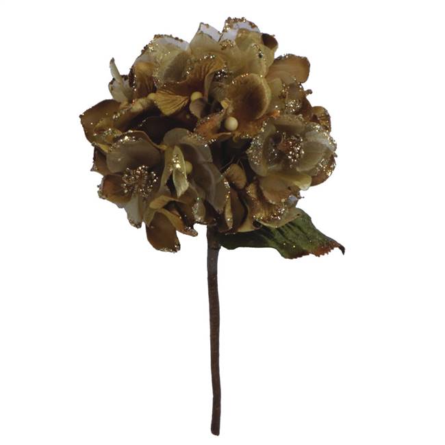 29" Gold Velvet Hydrangea 7" Flower