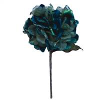 29" Peacock Velvet Hydrangea 7" Flower