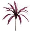 36" Mauve Papyrus 17" Flower