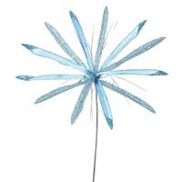 24" Sky Blue Papyrus, 20" Flower 3/Bag