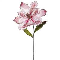 22" Pink Magnolia, 9" Flower 3/Bag