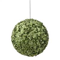 3.5" Lime Sparkle Sequin Ball