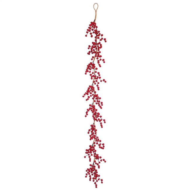 72" Red Gooseberry Outdoor Garland