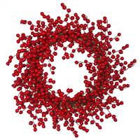 28" Red Gooseberry Outdoor Wreath