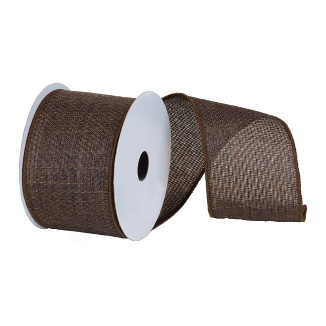 6" x 10yd Mocha Soft Woven Burlap