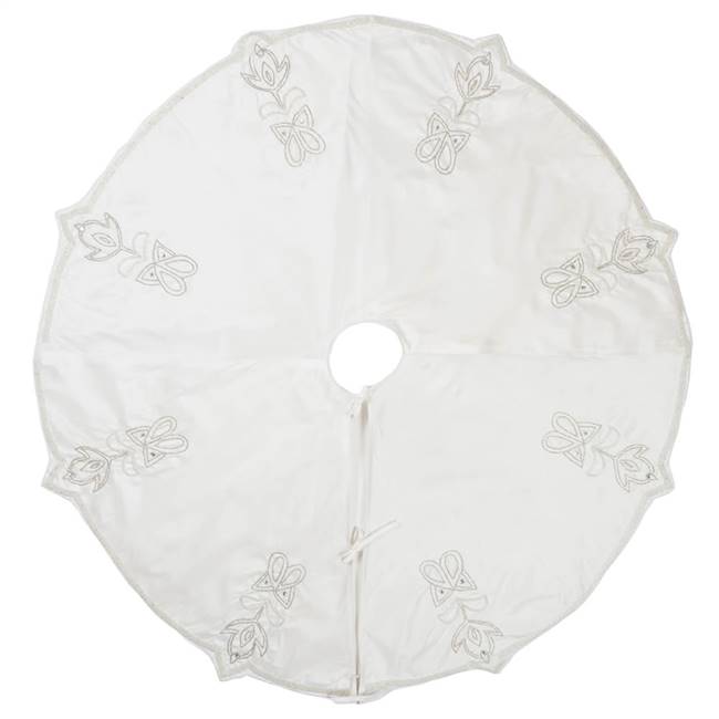 60" Pointed Beaded Collection Tree Skirt