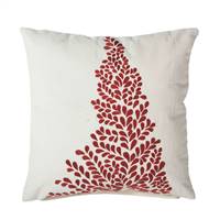18" x 18" Satin Stitch Tree Pillow