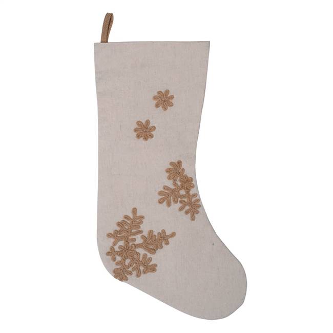 8" x 19" Falling Flakes Stocking