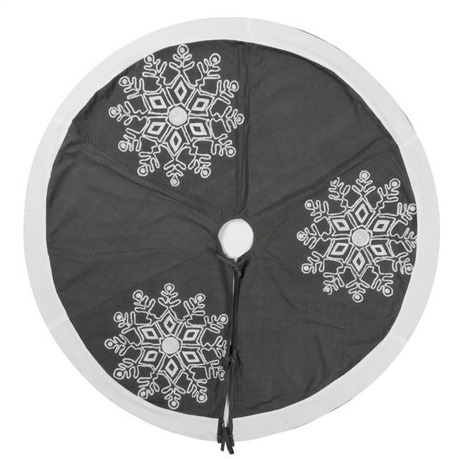 60" Winter Snowflake Tree Skirt