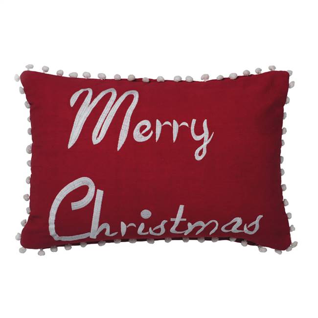 14" x 20" Merry Christmas Pillow
