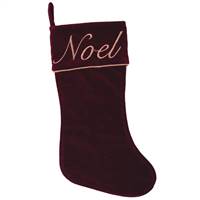 8" x 19" Noel Collection Stocking