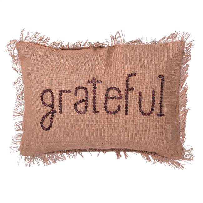 14" x 20" Grateful Pillow