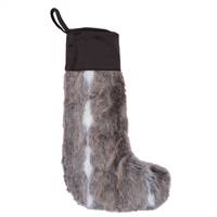 8" x 19" Snow Mink Collection Stocking