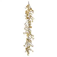 5' Gold Eucalyptus Garland