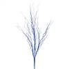 42" Blue Glitter Twig Spray 4/Bag