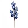 36" Blue Glitter Pine Cone Spray 3/Bag