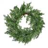 23" Green Stovall Cedar Pine Wreath