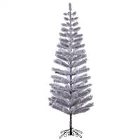 9' x 34" Flocked Feather Tree 130Tips