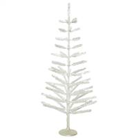 5' x 24" Silver Feather Tree 70T