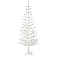 6' x 28" Silver Feather Tree 86Tips