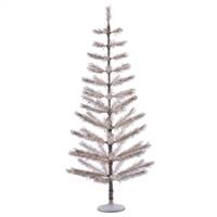 5' x 24" Champagne Feather Tree 70Tips