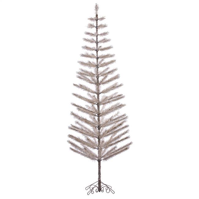 9' x 34" Champagne Feather Tree 130Tips