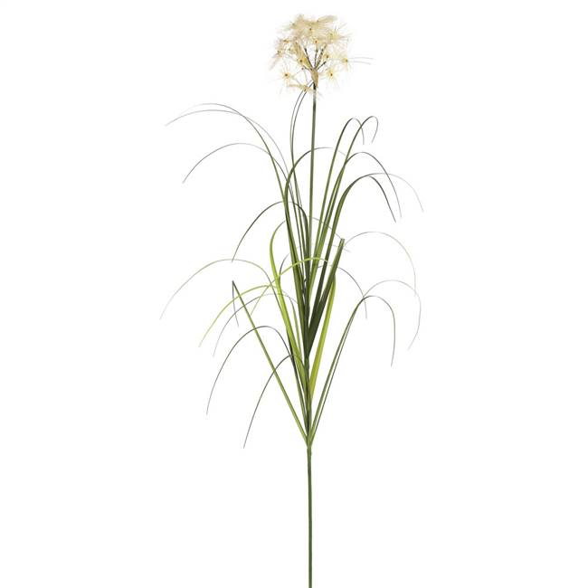 38" Dandelion Grass Spray 3/pk