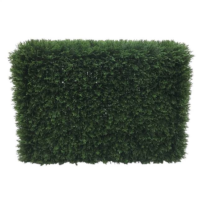 L36"xW12"xH24" IFR Green Cedar Hedge