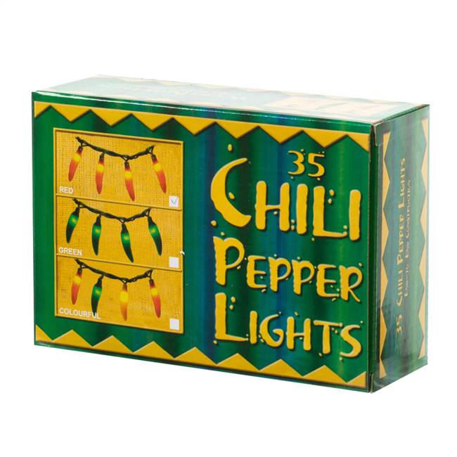 35Lt Red Chili Pepper Ec Set 4"Sp Indoor