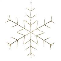 48" x 34" Snowflake C7 Wire Motif