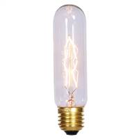 T32 Clear Edison E26 Bulb 40W 120V.33Amp