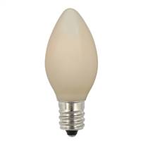 C7 Ceramic White 130V 5W Bulbs