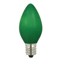 C7 Ceramic Green 130V 5W Bulbs