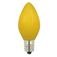 C7 Ceramic Yellow 130V 5W Bulbs