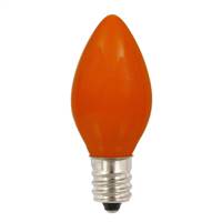 C7 Ceramic Orange 130V 5W Bulbs