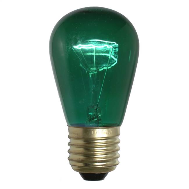 Green Trans Med Base 130V 11 Watt Bulbs