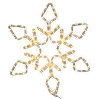 60" LED 338Lt PureWht Diamond Snowflake