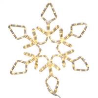 72" LED 416Lt PureWht Diamond Snowflake