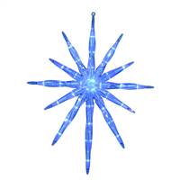35Lt LED Blue 17" Starburst 24"Lead