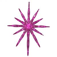35Lt LED Pink 17" Starburst 24"Lead